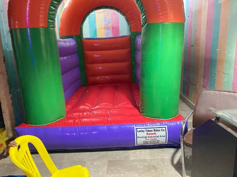 Kids Slide, Kids Swings, Kids Rides, Jhula, Trampoline, Jumping Castle 8