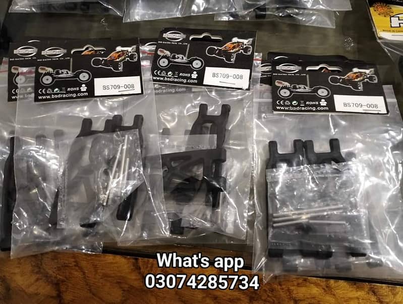 RC car buggy different spares parts 3