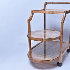 Round Tray Tea Trolley