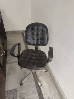 office chair and table