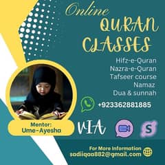 Online Quran teacher