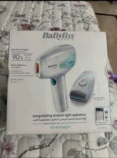 IPL laser hair removal kit by Babyliss