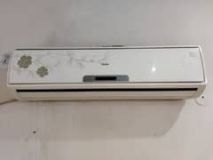 Non invertor Haier A-One condition 1.5 Ton A. C . Chill cooling gass ok