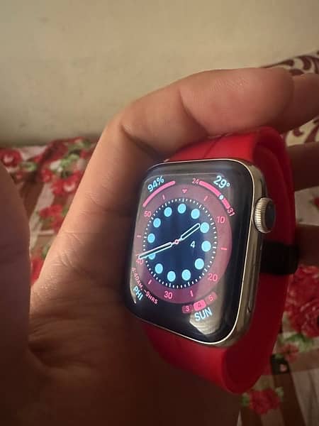 Apple watch series 6 (Stainless Steel) limited edition 1