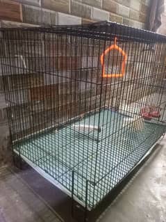 Love birds cage with 2 boxes