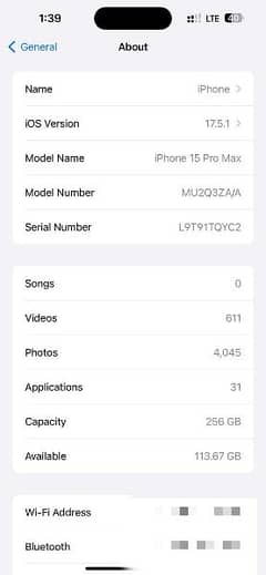 iphone 15 pro max 256 gb natural titanium pta approved