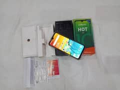 Infinix Hot 10 play 4 64 with box