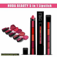 5 in 1 High pigmented Lipstick