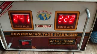 universal stabilizer; A 16 DT 1600 watts, 100% copper (125-250 V)