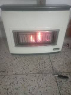 Corona room gas heater