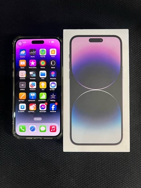 Apple Iphone 14 Pro Max 256 Factory Non PTA LLA Just Box Opened 1