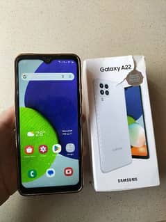 Samsung A22 4/128Gb Full box pta approved