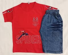 High Quality Nicker and Shirt in Spider Man Design