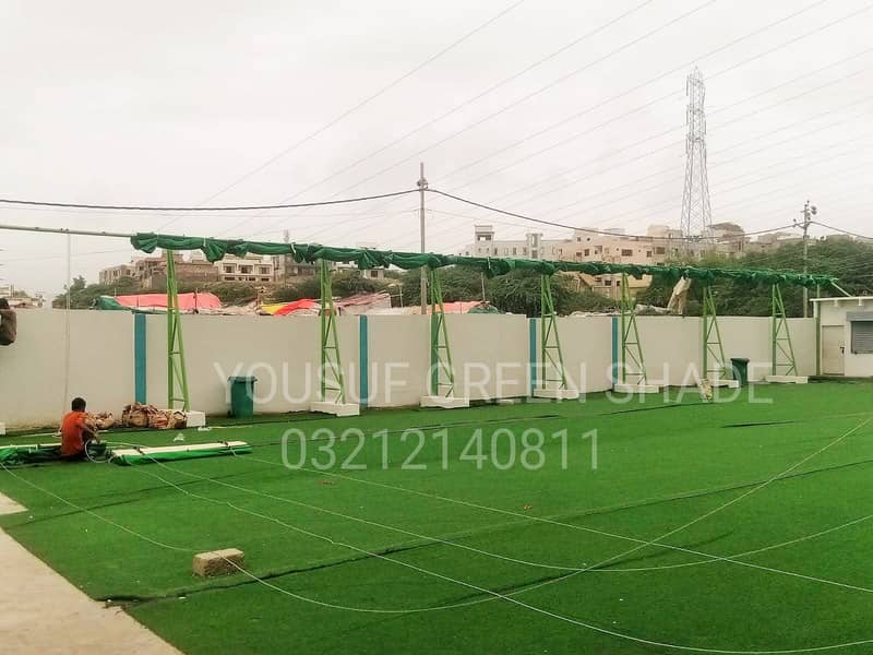 fiber glass shade green net shade tarpaulin tirpal pvc shade tripal 8