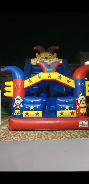 token rides / jumping castle / slides / jhuly / kids / playland/ tramp 1