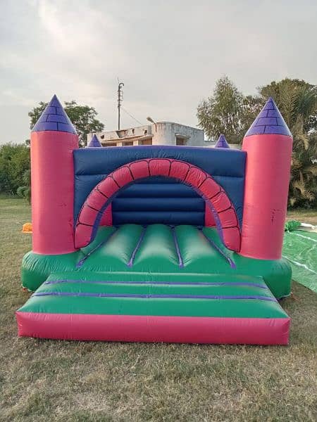 token rides / jumping castle / slides / jhuly / kids / playland/ tramp 3