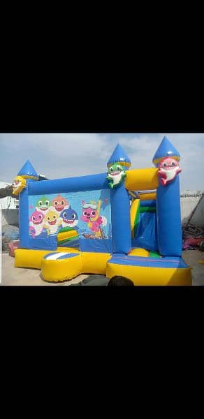 token rides / jumping castle / slides / jhuly / kids / playland/ tramp 7