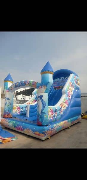 token rides / jumping castle / slides / jhuly / kids / playland/ tramp 8