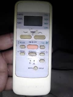 Remote control for Electro Lux & Frigidaire a/c for sale