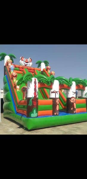 Kids Slide, Kids Swings, Kids Rides, Jhula, Trampoline, Jumping Castle 4