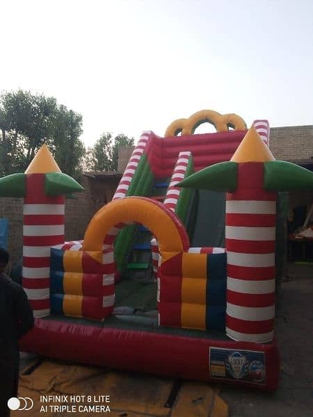 Kids Slide, Kids Swings, Kids Rides, Jhula, Trampoline, Jumping Castle 16