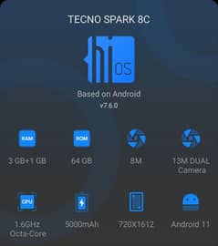 tecno spark 8c