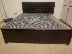 Wooden King Bed - for sale