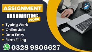 Online job/Assignment/Teaching/Typing/Data Entry/Male/Female/Teachers