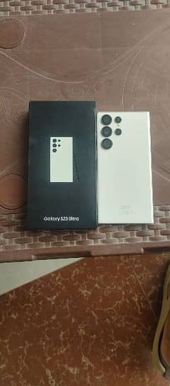 Urgent sale Samsung S23 Ultra 12/512 10/10 new with box PTA Approved