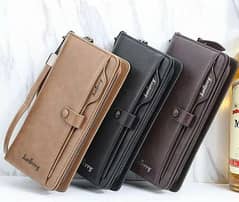 MENS LEATHER LONG WALLETS
