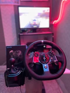 logitech g920 with shifter gaming wheel for xbox and windows