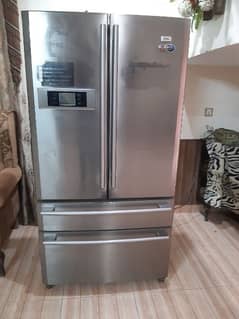 Haier HRB-701/SS French Door Refrigerator sliver