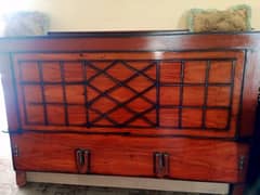 double bed (shesham)