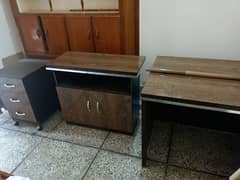 office table with drawers