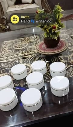 Hand foot whitening cream