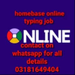 :faisalabad boys girls need for online typing homebase job