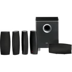 JBL Cinema Sound CS6100 5.1 Home Theater Speaker System (Black)