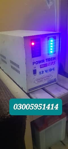 locally made ups in excellent working condition . 1250 V A . for sale