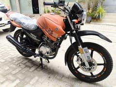 YBR 125G Matt Orange