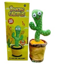 Dancing Cactus Plush Toy For Babies.