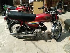 honda 70 with documents contact what's app