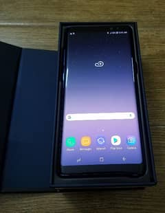 Samsung Galaxy Note 8 Dual Sim Complete Box all accessories