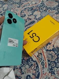 ralme C51 4/128 GB  sky blue colr