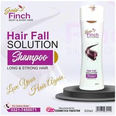gold finch shampoo for silky shiny hair. .
