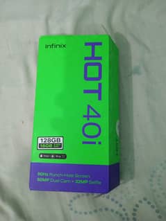 Infinix Hot 40i   8+8 Gb Ram   128gb Rom