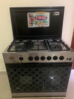 Dual oven (Gas and Electric)