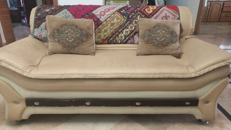 6 seater leather [3+2+1] sofaset DISCOUNT! 0