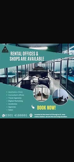 Shops & Offices, Gym , Parlour ,colleges Academy,  available for rents