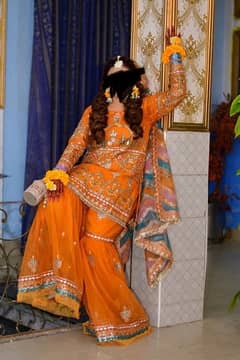 Bridal mehndi dress with free pouch