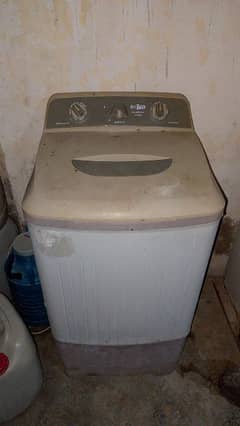 super asia washing mashine in used